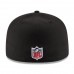 Men's San Francisco 49ers New Era Black 2016 Sideline Official 59FIFTY Fitted Hat 2419584